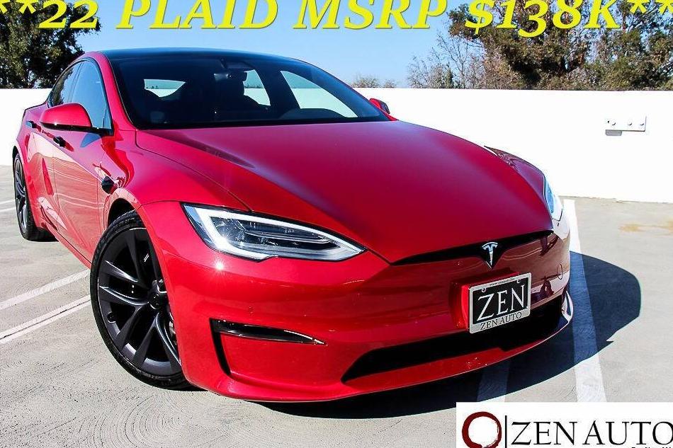 TESLA MODEL S 2022 5YJSA1E62NF469320 image